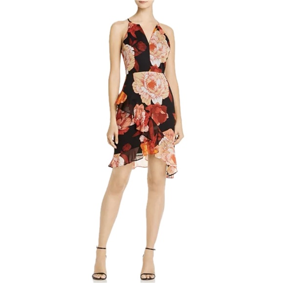 Guess Dresses & Skirts - GUESS - Kersten Ruffled Floral Sheath Dress Floral Print Size - M